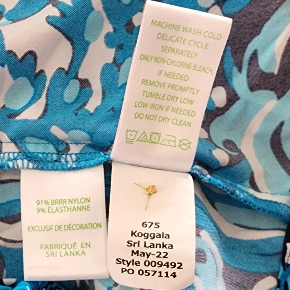 Lilly Pulitzer Chilly Lilly Seana Tunic VNeck DRESS • Mermaidzing • LSleeve • L - Picture 12 of 12